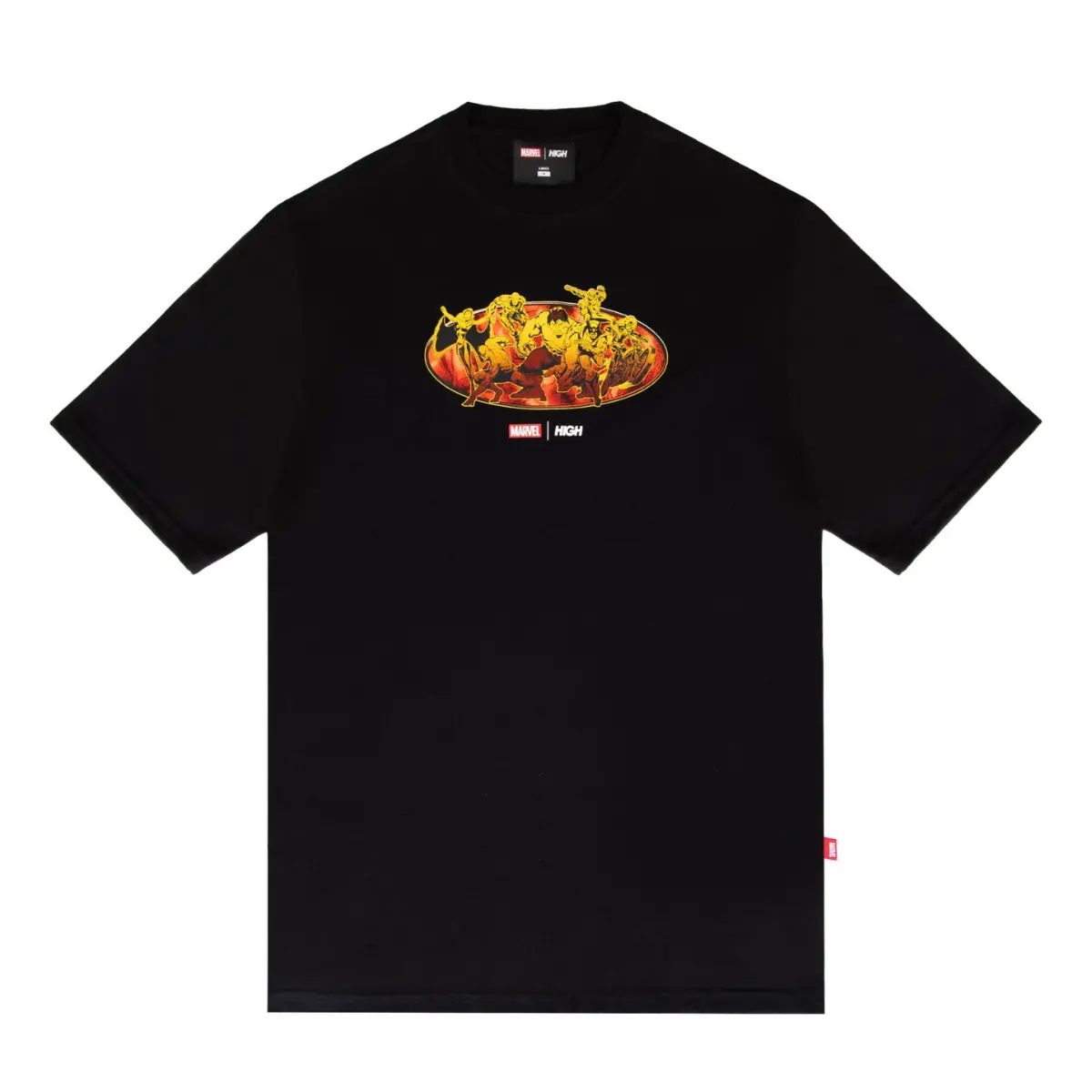 CAMISETA HIGH HEROES BLACK