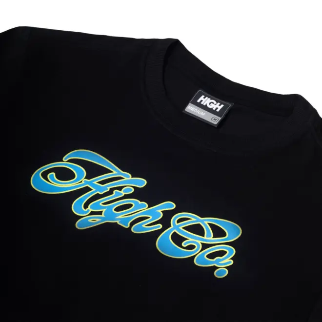 CAMISETA HIGH SCRIPT BLACK