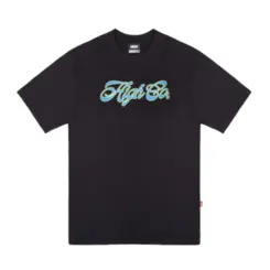 CAMISETA HIGH SCRIPT BLACK