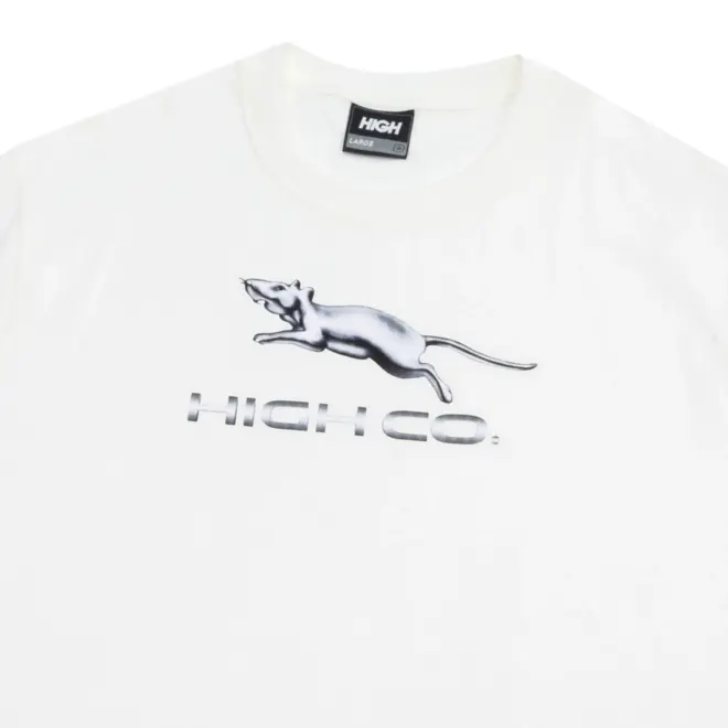 CAMISETA HIGH RAT WHITE
