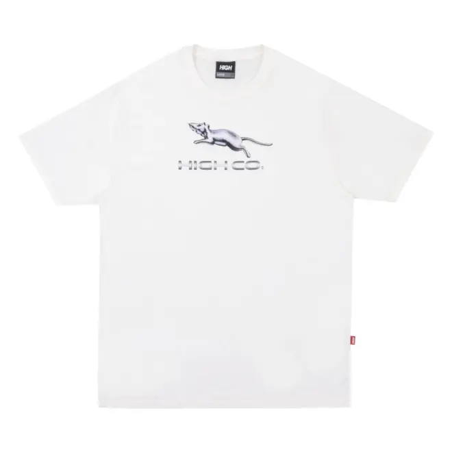 CAMISETA HIGH RAT WHITE