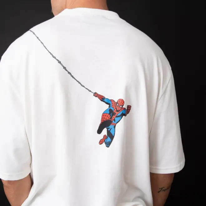 CAMISETA HIGH SPIDERMAM WHITE