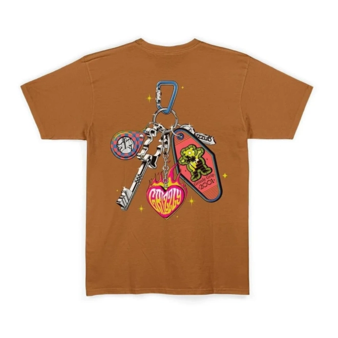 CAMISETA GRIZZLY KEYS OPEN DOORS