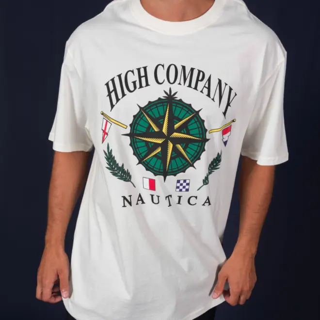 CAMISETA HIGH COMPASS WHITE