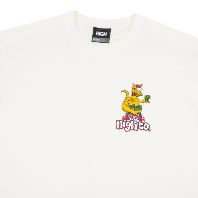CAMISETA HIGH KANGAROO WHITE