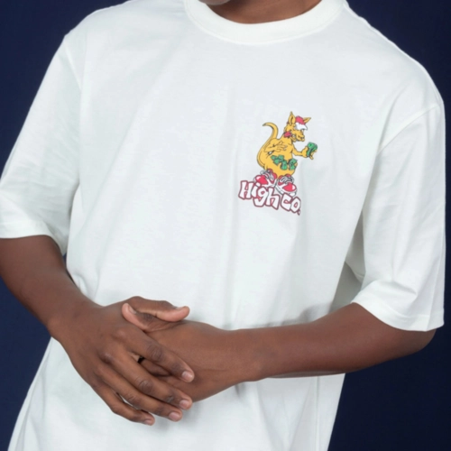 CAMISETA HIGH KANGAROO WHITE
