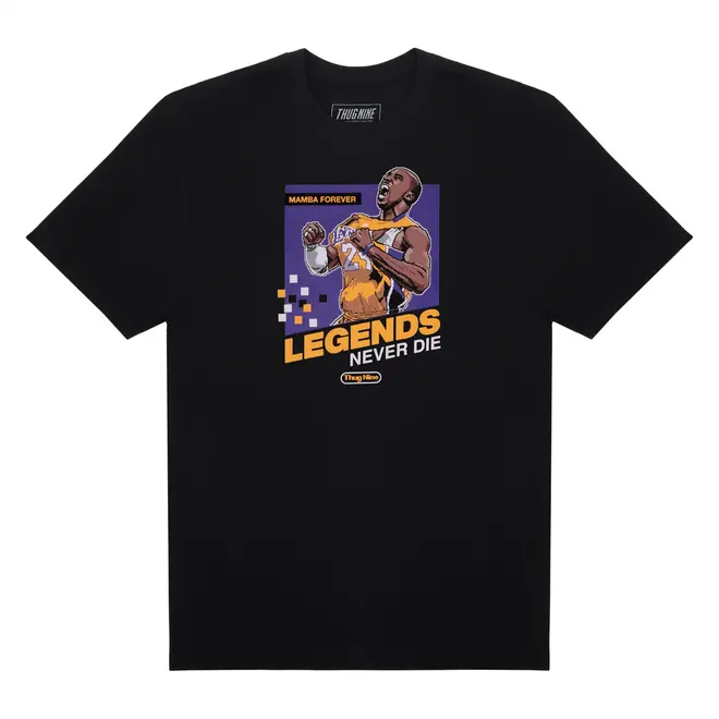 CAMISETA THUG NINE MAMBA FOREVER