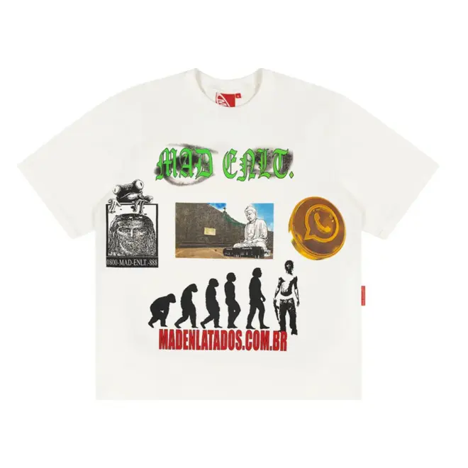 CAMISETA MAD ENLATADOS WHATSAPP GOLD