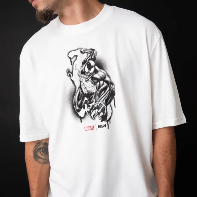 CAMISETA HIGH VENOM WHITE