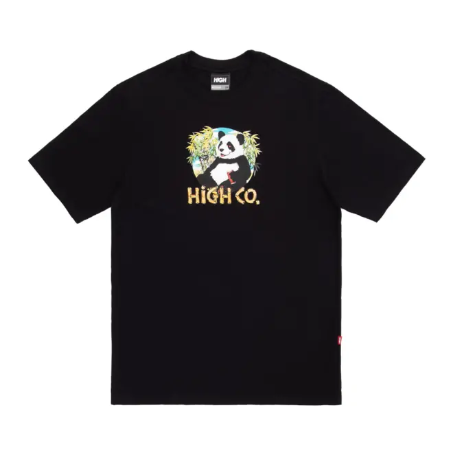 CAMISETA HIGH PANDA BLACK