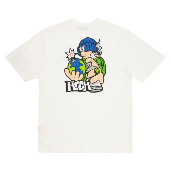 CAMISETA HIGH REBEL WHITE