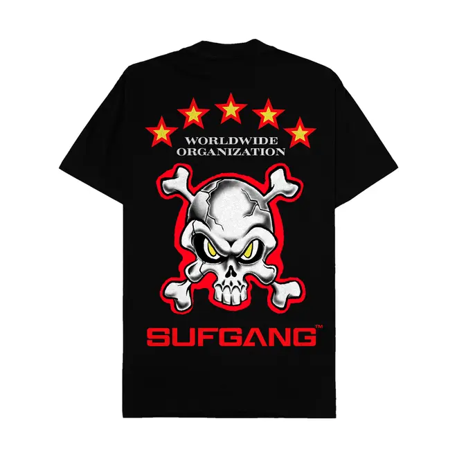 CAMISETA SUFGANG SKULL