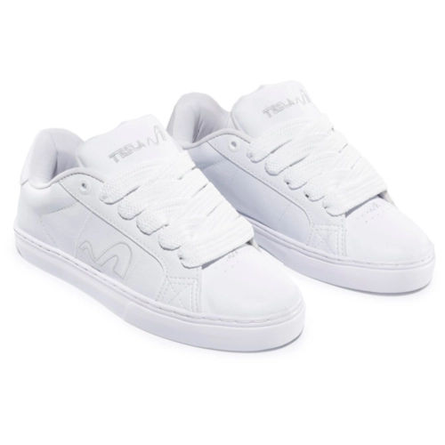 TENIS TESLA HERTZ ALL WHITE