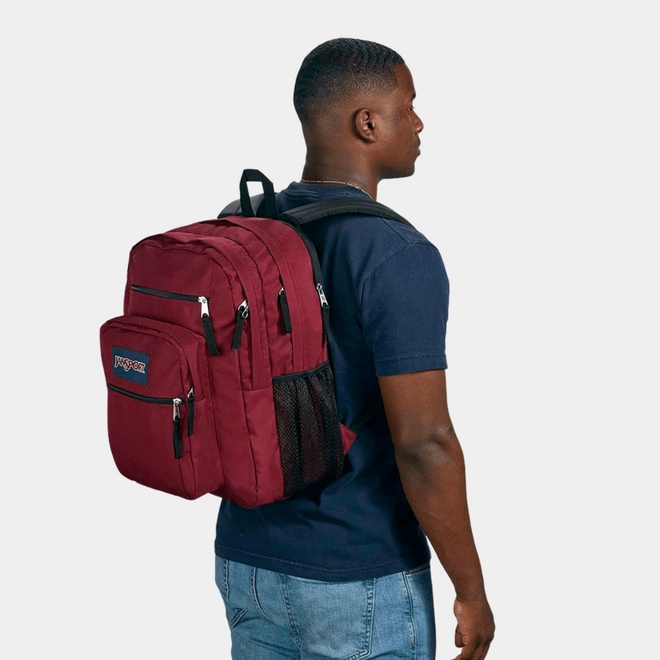 MOCHILA JANSPOORT BIG STUDENT - RUSSET RED