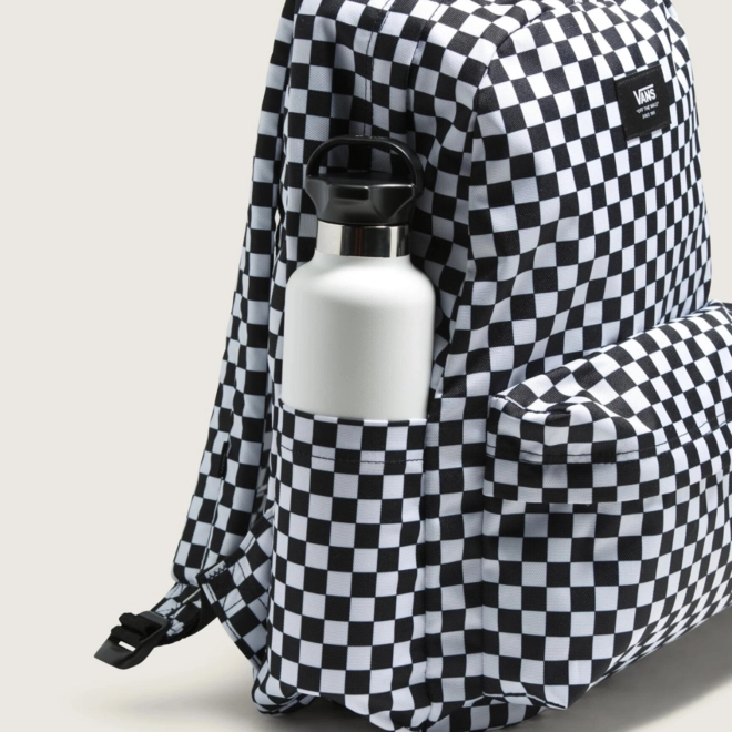 MOCHILA VANS OLD SKOOL H2O CHECK BLACK WHITE