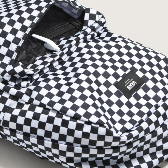 MOCHILA VANS OLD SKOOL H2O CHECK BLACK WHITE