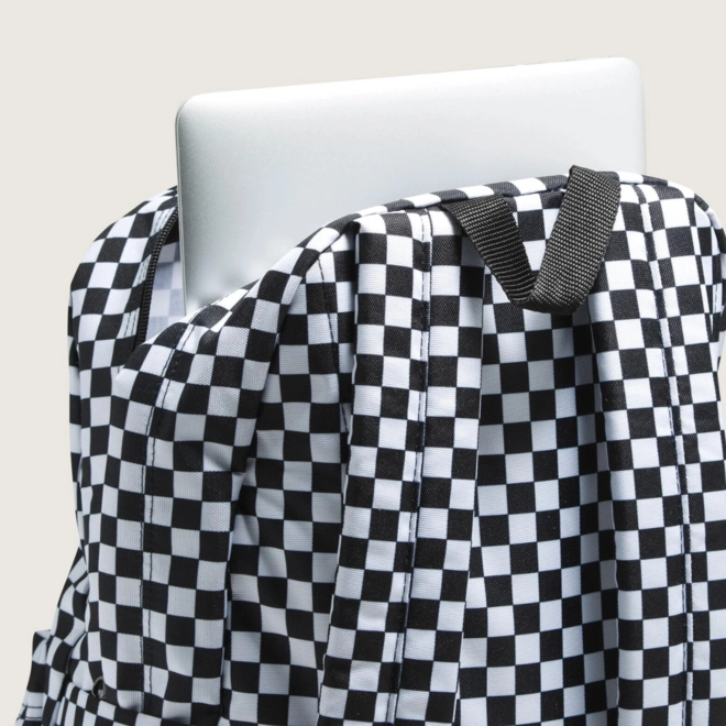 MOCHILA VANS OLD SKOOL H2O CHECK BLACK WHITE