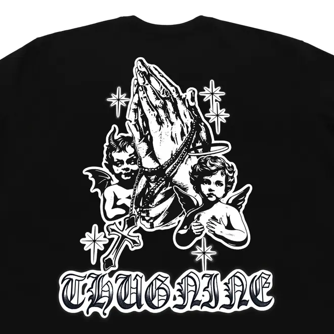 CAMISETA THUG NINE TWO WAYS