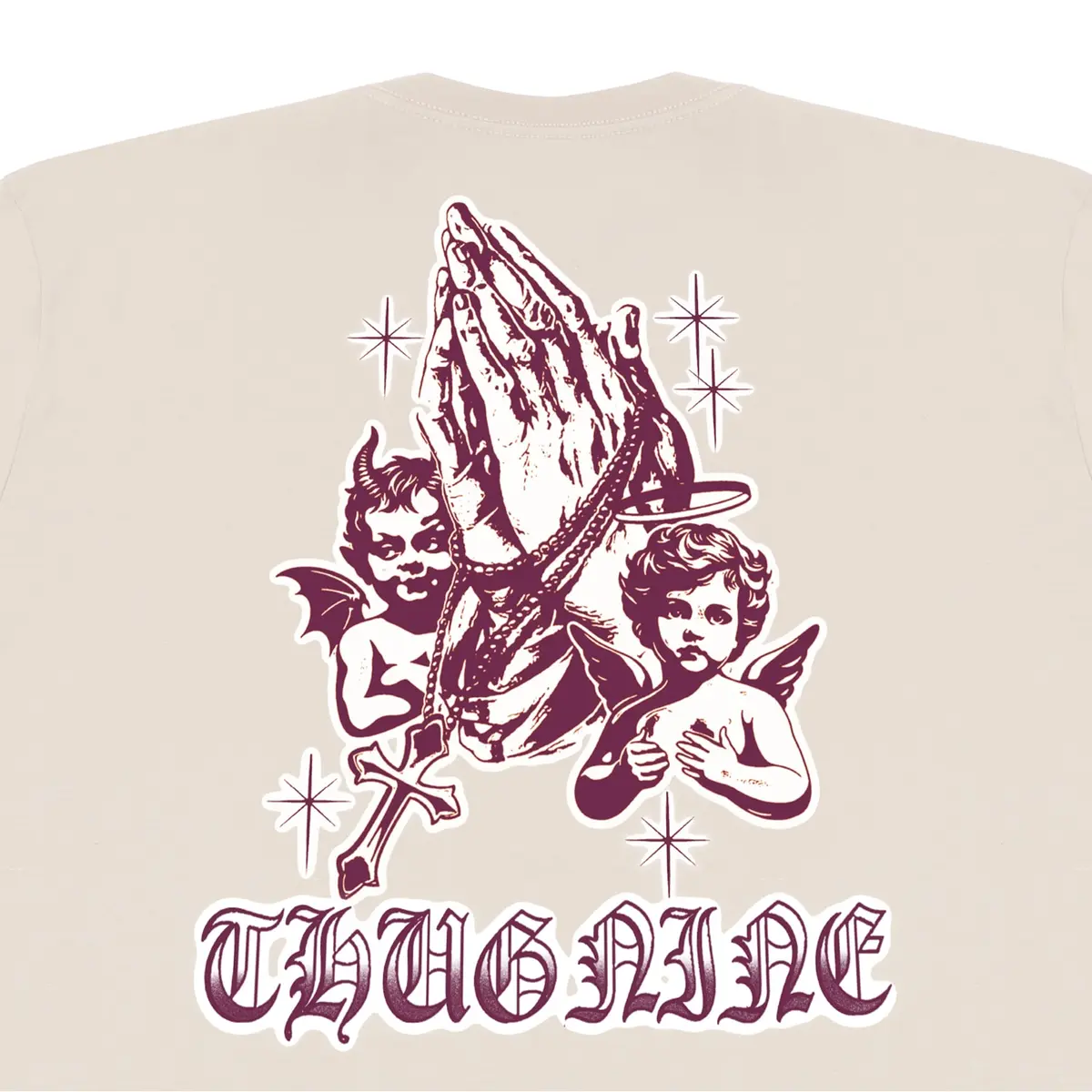 CAMISETA THUG NINE TWO WAYS
