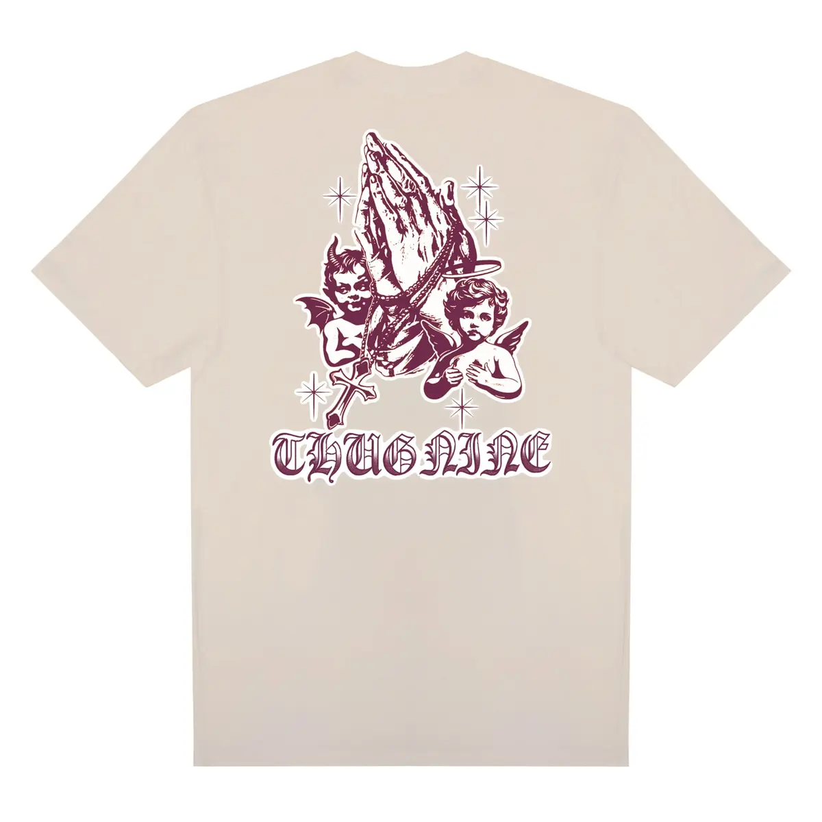 CAMISETA THUG NINE TWO WAYS