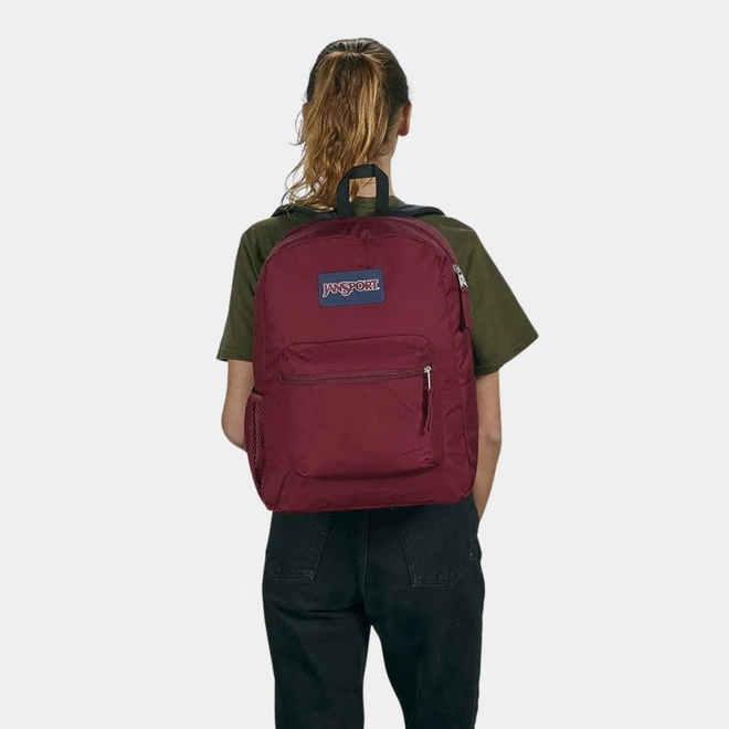 MOCHILA JANSPORT CROSS TOWN - RUSSETT RED