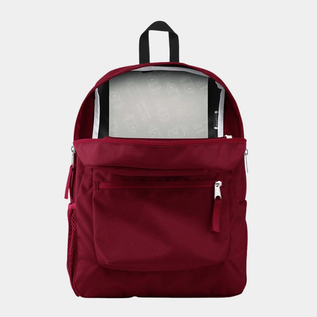 MOCHILA JANSPORT CROSS TOWN - RUSSETT RED
