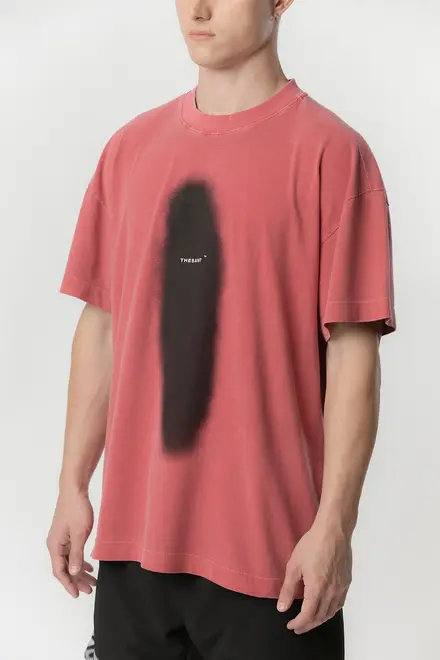 CAMISETA THESAINT BOXY HOLE STONED