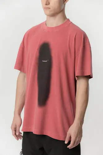 CAMISETA THESAINT BOXY HOLE STONED