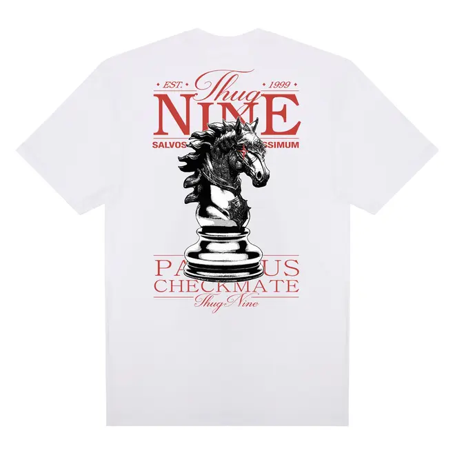 CAMISETA THUG NINE CHECKMATE