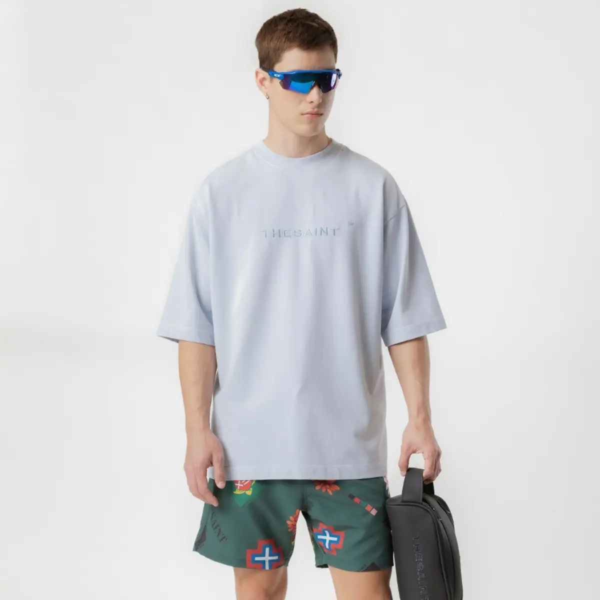 CAMISETA THE SAINT UNIC BASIC EMBROIDERY