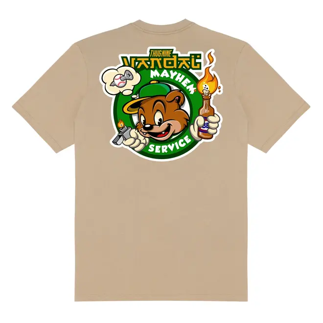CAMISETA THUG NINE VANDAL