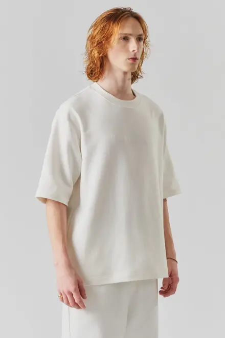 T-SHIRT COMFORT SOLID OFF WHITE