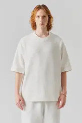 T-SHIRT COMFORT SOLID OFF WHITE