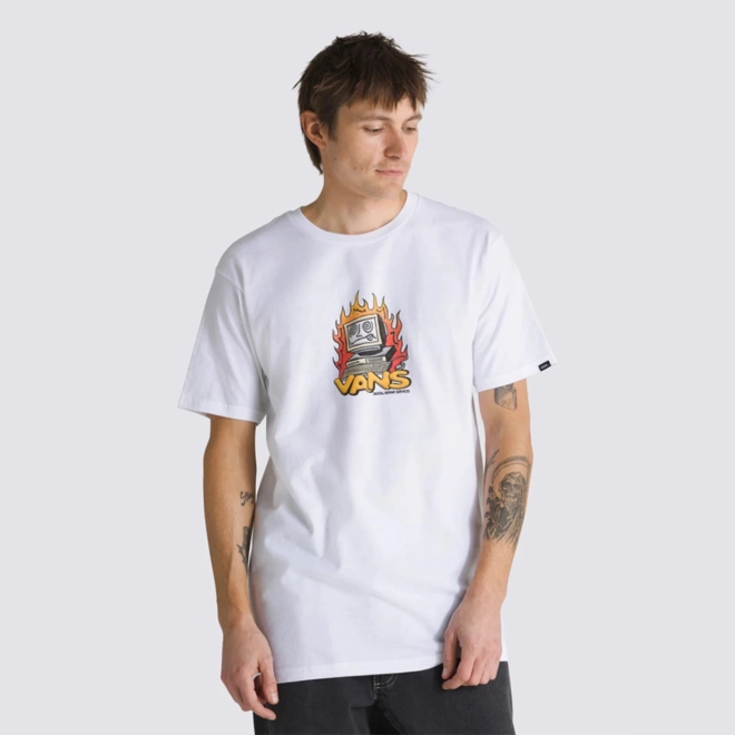 CAMISETA VANS WHITE DIGITAL REPAIR
