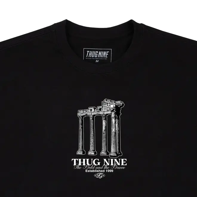 CAMISETA THUG NINE BOLD AND BRAVE