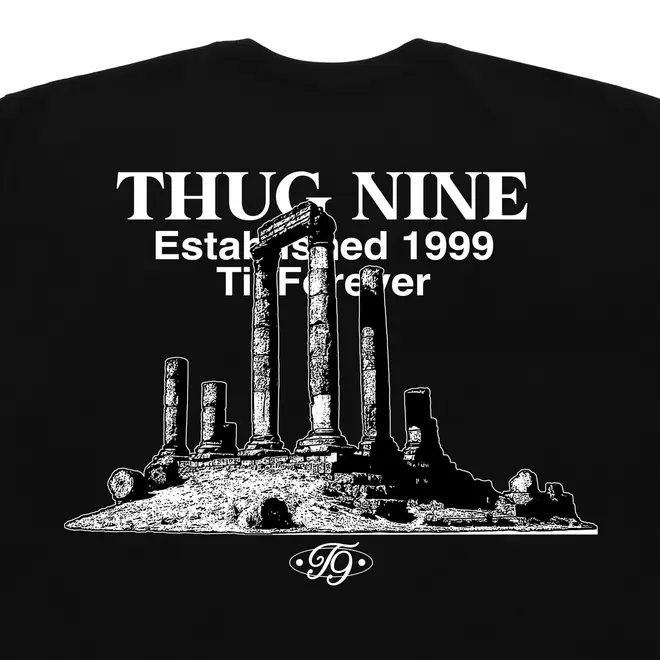 CAMISETA THUG NINE BOLD AND BRAVE