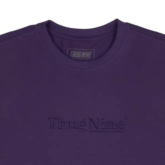 CAMISETA THUG NINE BOLD PREMIUM BORDADO