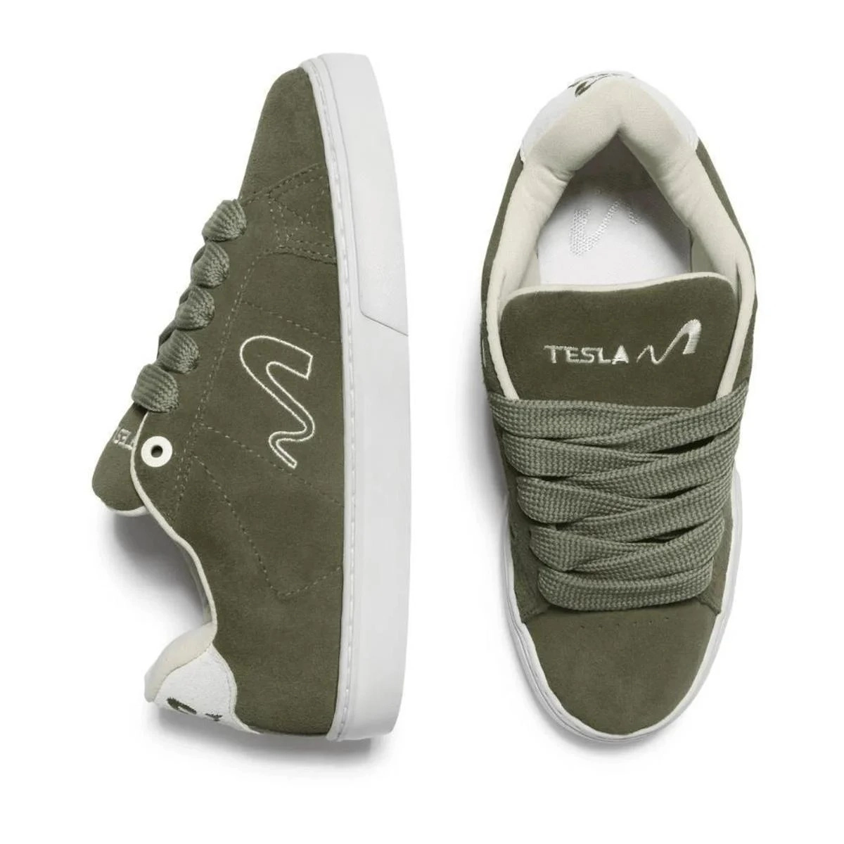 TENIS TESLA HERTZ OLIVE