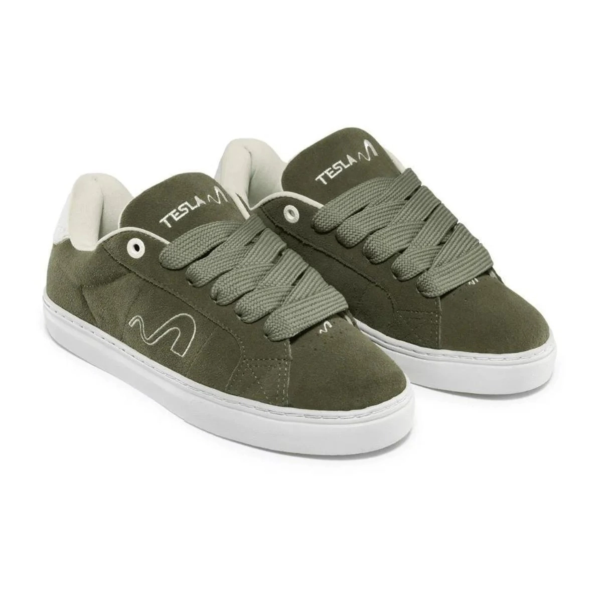 TENIS TESLA HERTZ OLIVE