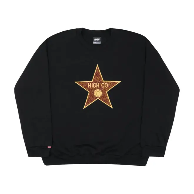 MOLETOM HIGH FAME BLACK