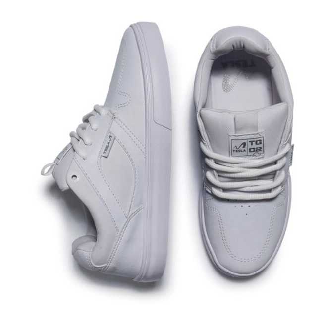 TENIS TESLA TG 02 ALL WHITE