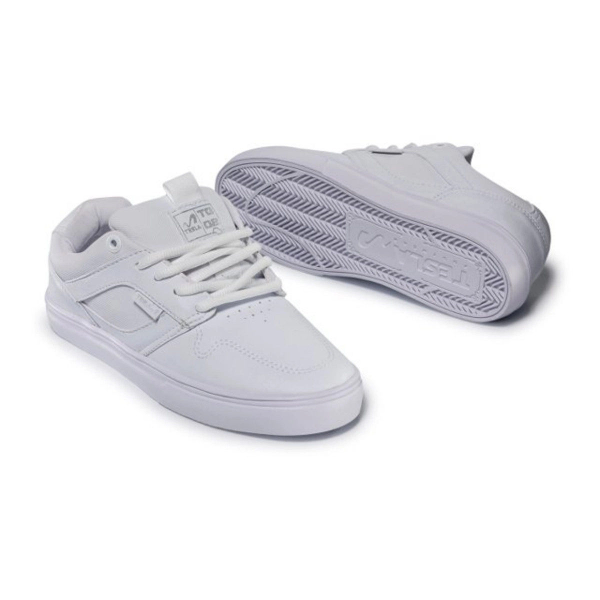 TENIS TESLA TG 02 ALL WHITE