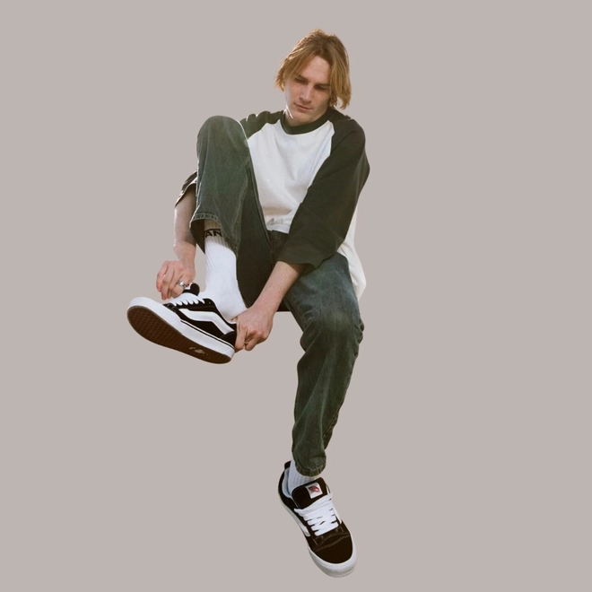 TENIS VANS KNU SKOOL BLACK TRUE WHITE