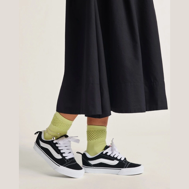 TENIS VANS KNU SKOOL BLACK TRUE WHITE