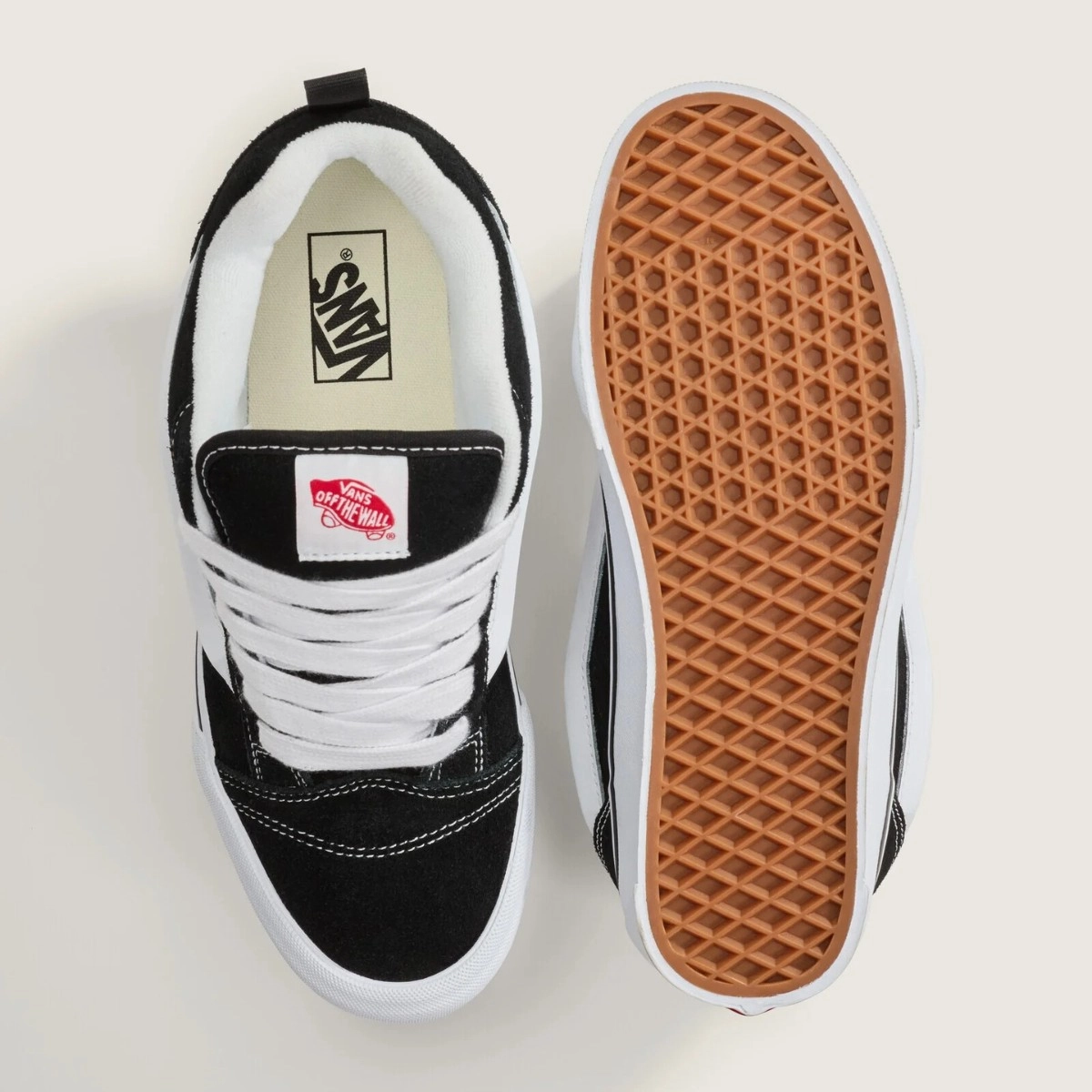 TENIS VANS KNU SKOOL BLACK TRUE WHITE