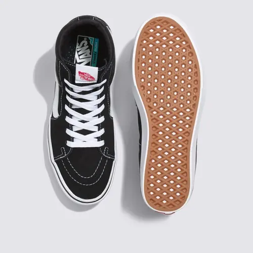 TÊNIS SK8-HI COMFYCUSH BLACK TRUE WHITE