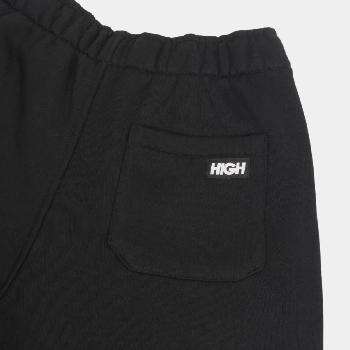 CALÇA HIGH CARGO SWEAT BLACK