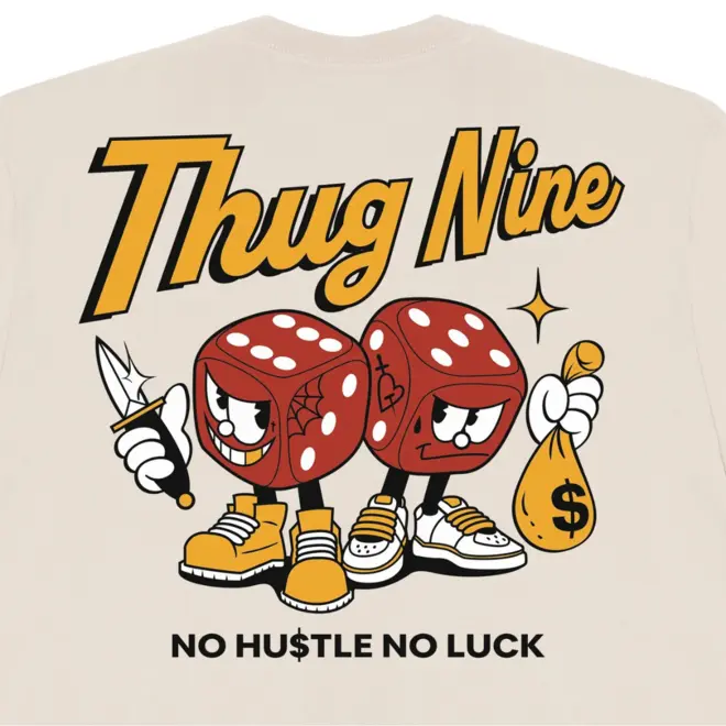 CAMISETA THUG NINE OG DICES
