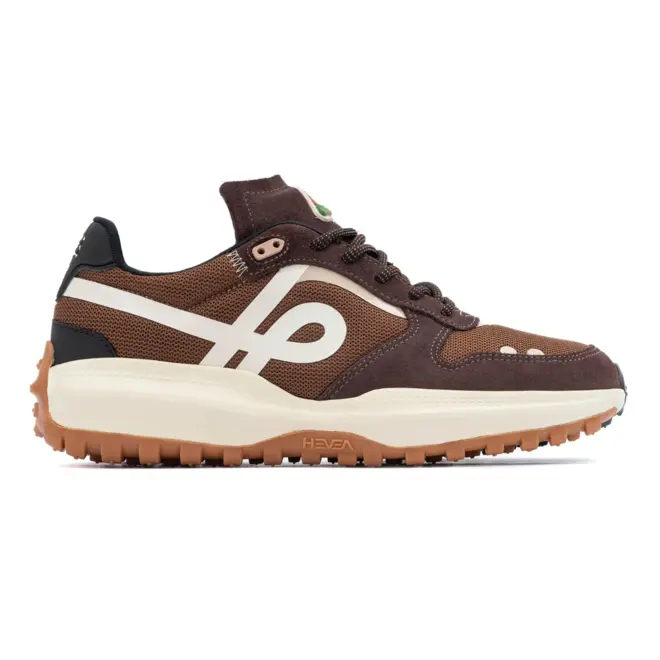 TENIS OUS TEXTIL HEVEA DOTS CAFE CHANTILLY