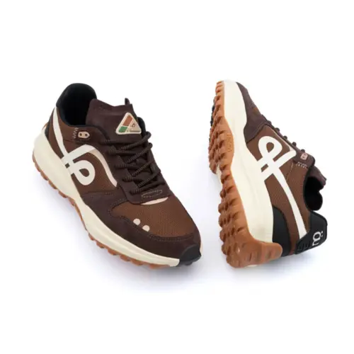 TENIS OUS TEXTIL HEVEA DOTS CAFE CHANTILLY